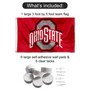 OSU Buckeyes Banner Flag with Tack Wall Pads