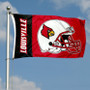 Louisville Cardinals Football Flag