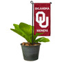 Oklahoma Sooners Flower Pot Topper Flag