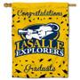 LaSalle Explorers Congratulations Graduate Flag