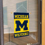 Michigan Wolverines Banner with Suction Cup Hanger
