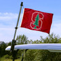 Stanford Cardinal Boat and Mini Flag