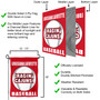 Lafayette Baseball Garden Flag
