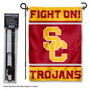 USC Trojans Garden Flag and Stand Kit