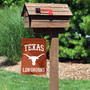 Texas Longhorns Wordmark Garden Flag