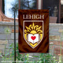 Lehigh Mountain Hawks Wordmark Logo Garden Flag