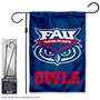 Florida Atlantic Owls Logo Garden Flag and Pole Stand