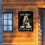 Army Beat Navy Logo Double Sided House Flag