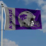 Kansas State Wildcats Football Helmet Flag