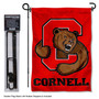 Cornell Big Red Garden Flag and Pole Stand