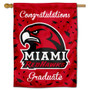 Miami Redhawks Congratulations Graduate Flag