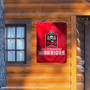 East Stroudsburg Warriors Logo Double Sided House Flag