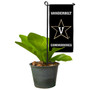 Vanderbilt Commodores Flower Pot Topper Flag