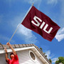 Southern Illinois Salukis SIU Logo Flag