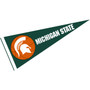 Michigan State Spartans Basketball Pennant