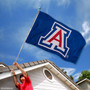 Arizona Wildcats Nylon Embroidered Flag