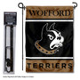 Wofford Terriers Garden Flag and Pole Stand Holder