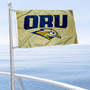 Oral Roberts Eagles Boat and Mini Flag