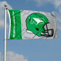 North Dakota Fighting Hawks Football Helmet Flag