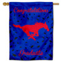 Southern Methodist Mustangs Congratulations Graduate Flag