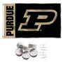 Purdue Boilermakers Banner with Tack Wall Pads