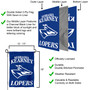 UNK Lopers Garden Flag