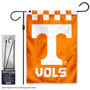 Tennessee Volunteers Logo Garden Flag and Pole Stand