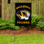 Missouri Tigers Logo Garden Flag and Pole Stand