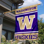 Washington Huskies Double Sided Banner