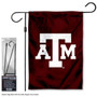 Texas A&M Aggies Logo Garden Flag and Pole Stand