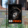 OSU Cowboys Go Pokes Garden Flag