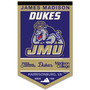 James Madison Dukes Heritage Logo History Banner