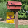 UW Stevens Point Pointers Logo Garden Flag