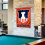 Illinois Fighting Illini Wall Banner