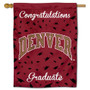 Denver Pioneers Congratulations Graduate Flag