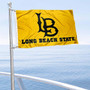 Cal State Long Beach 49ers Boat and Mini Flag