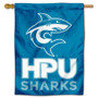 Hawaii Pacific Sharks Logo Double Sided House Flag