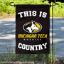 Michigan Tech Huskies Country Garden Flag