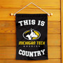Michigan Tech Huskies Country Garden Flag