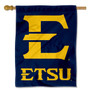 East Tennessee State Buccaneers Wordmark Double Sided House Flag