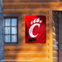 Bearcats 2-Logo House Flag