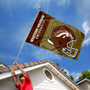 WMU Broncos Football Helmet Flag