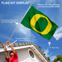 Oregon Green Flag Pole and Bracket Kit