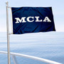 MCLA Trailblazers Boat and Mini Flag