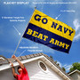 Navy Midshipmen Beat Army Flag Pole and Bracket Kit