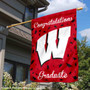 Wisconsin Badgers Congratulations Graduate Flag
