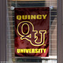 Quincy Hawks Logo Garden Flag