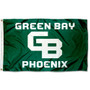 Wisconsin Green Bay Phoenix GB Logo Flag