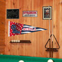 Ole Miss Nation USA Stars and Stripes Pennant