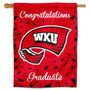 Western Kentucky Hilltoppers Congratulations Graduate Flag